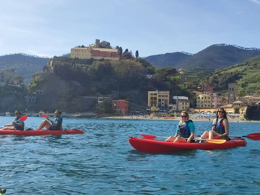 Monterosso al Mare: Monterosso Kayak and Snorkeling Tour - Starting at Stella Marina Beach Bar