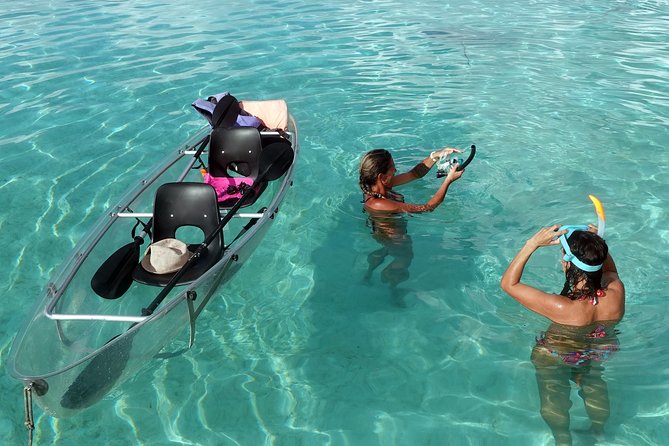 Moorea Lagoon Tour by Transparent Kayak - The refreshments and small comforts