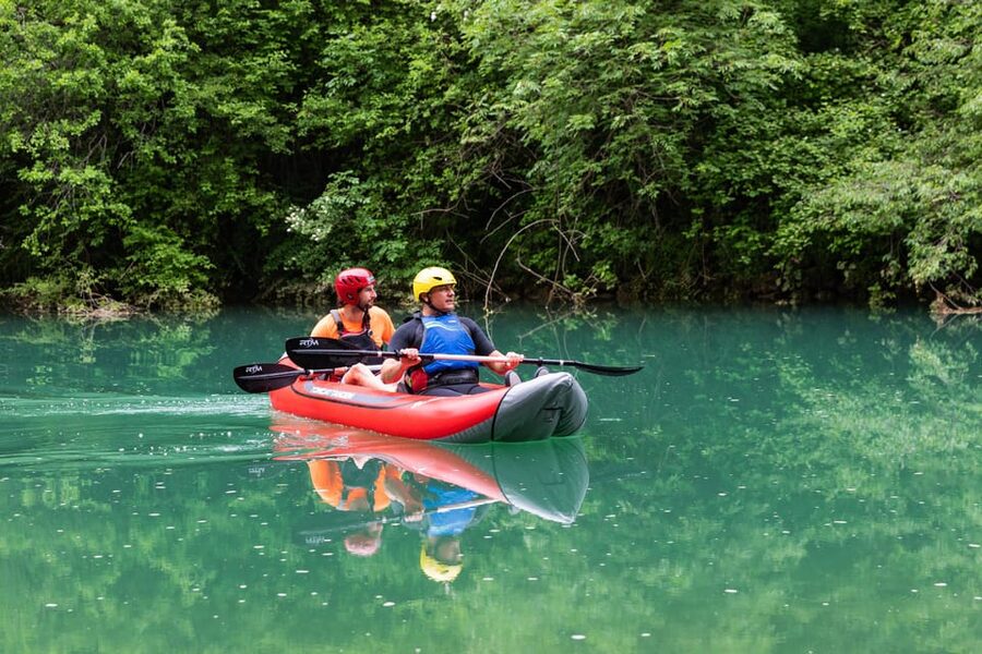 Mrežnica Waterfalls Kayaking | Slunj - Rastoke - Plitvice - The first hour: learning the river