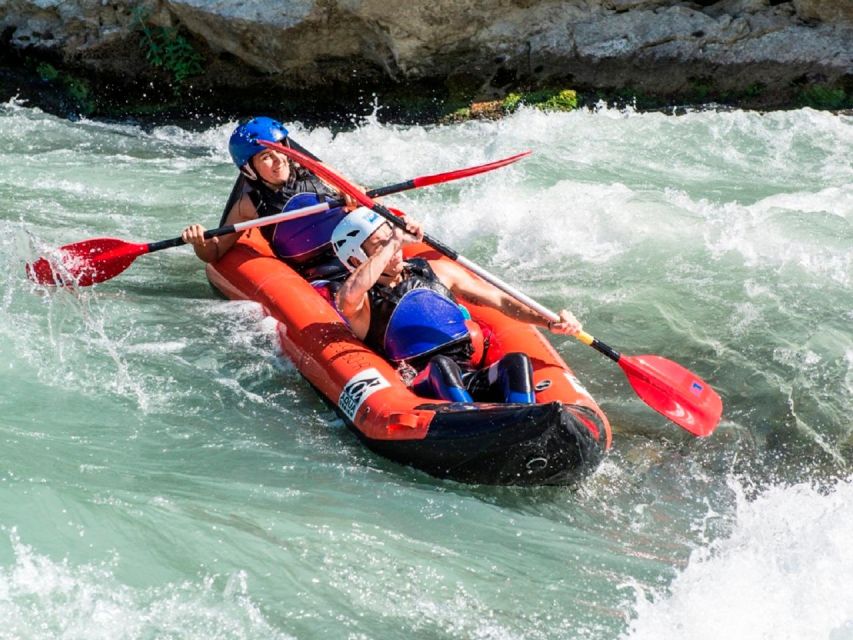 Murillo de Gállego Huesca: Open kayak single or double - Who will enjoy this Gállego River outing?