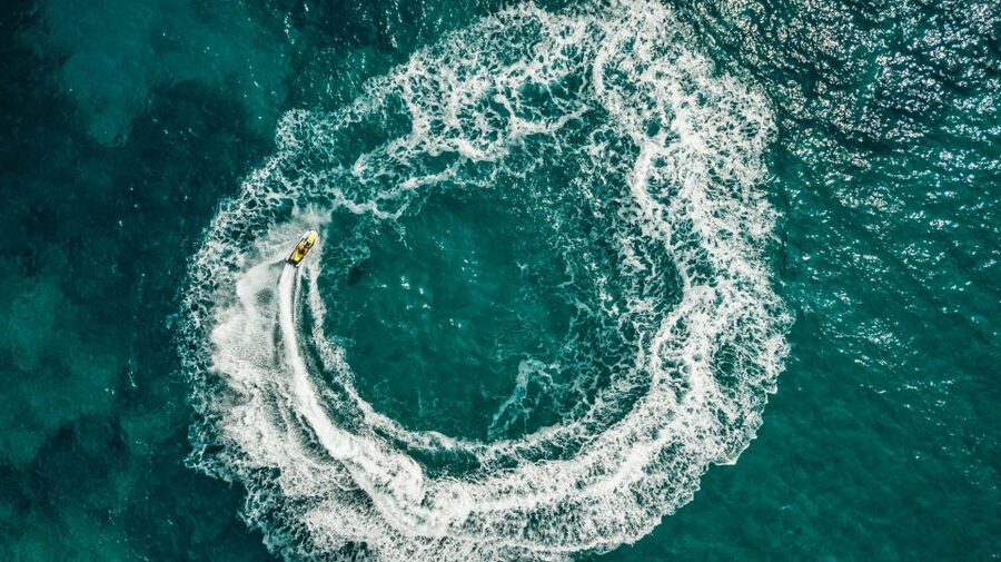Mykonos: Super Paradise Beach Jet Ski, Canoe, & SUP Rental - The safety briefing and equipment