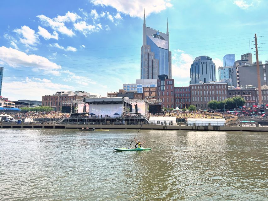 Nashville: Downtown Kayak Rental - Weather, sun, and river conditions