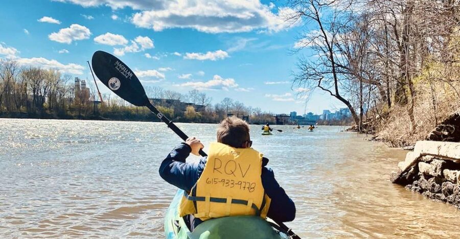 Nashville: Downtown Kayak Rental with Shuttle - Shelby Park puts you on the river quickly