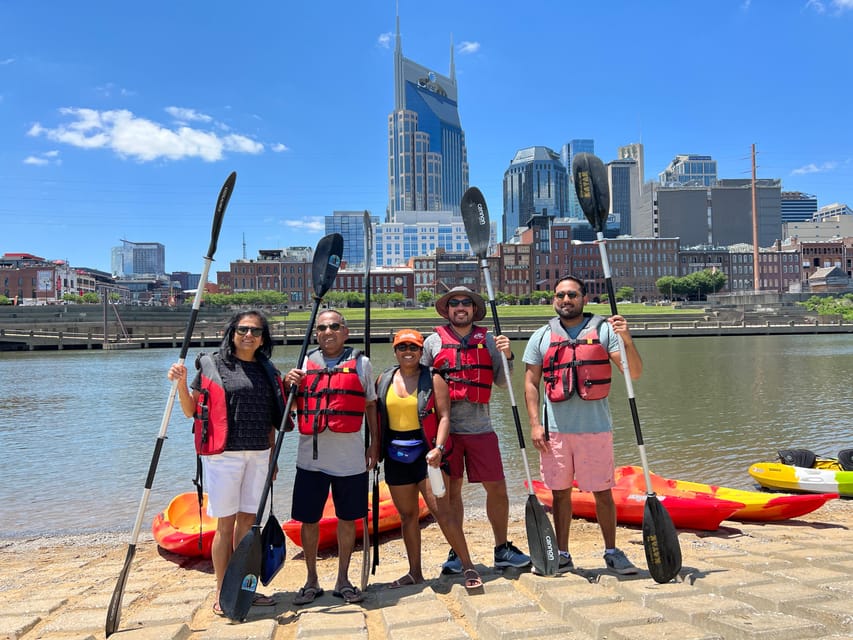 Nashville: Kayak Tour with Skyline Views - What the $55 price includes