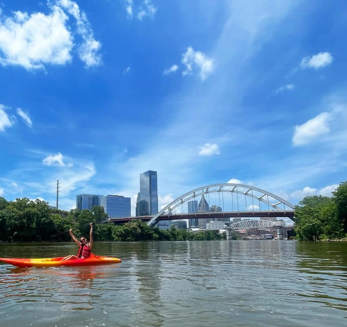 Nashville: Kayak Tour with Skyline Views - What to bring for a comfortable paddle