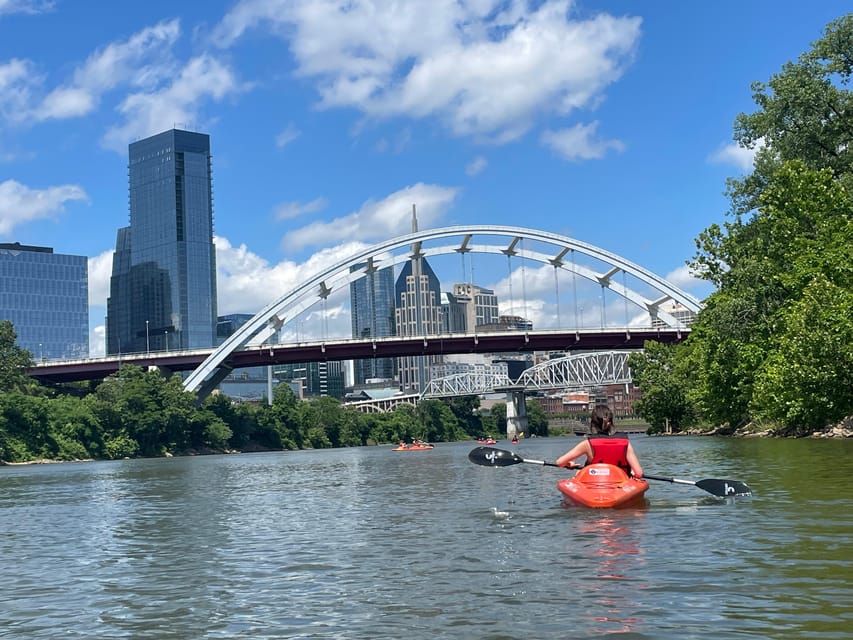 Nashville: Kayak Tour with Skyline Views - The arrival near Nissan Stadium