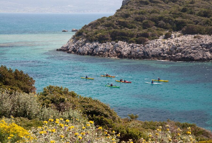 Navarino Bay: Sea Kayaking with Lunch - The Sfaktiria viewpoint and a change of pace