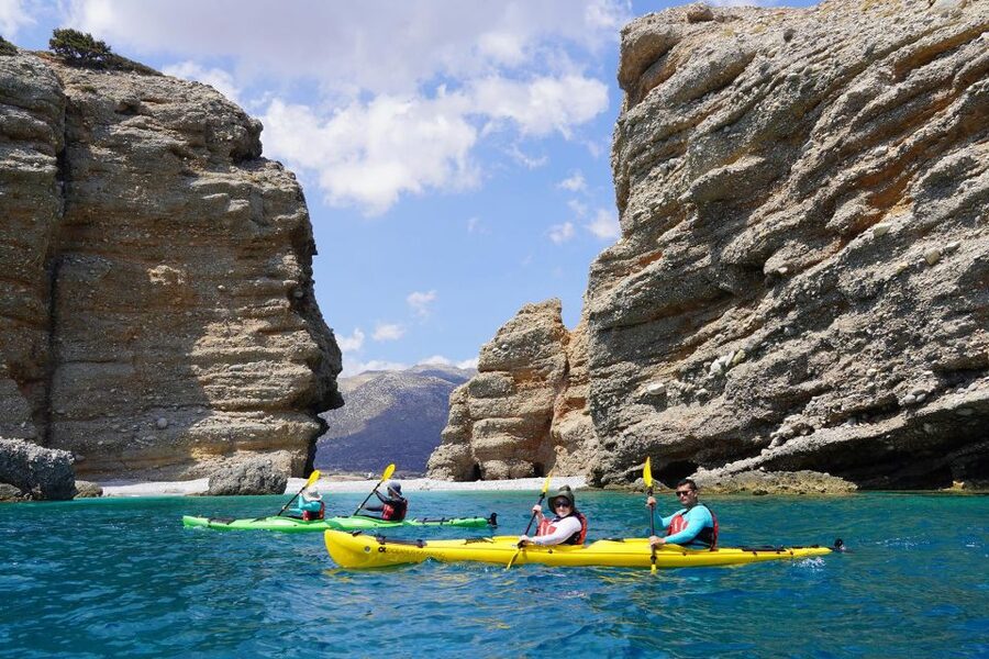 Naxos: Moutsouna Caves Sea Kayak Tour, Snorkeling & Picnic - Why Moutsouna is the right side of Naxos for kayaking