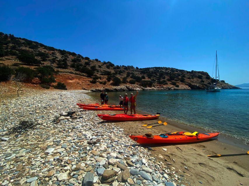 Naxos: Rhina Cave and Coastline Sea Kayaking Tour - Snorkeling in the Aegean