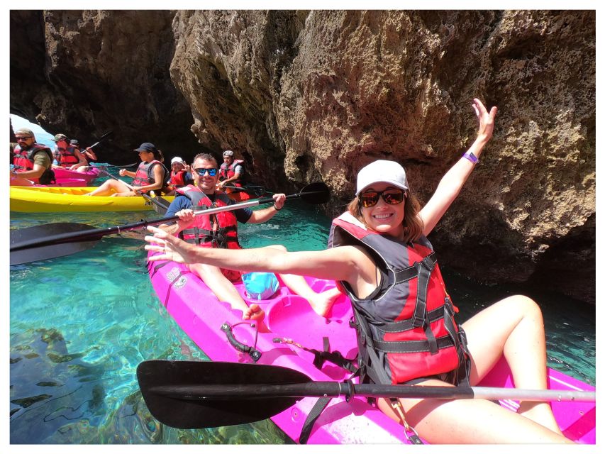 Nerja: Cliffs of Maro-Cerro Gordo Guided Kayak Tour - Maro Beach parking can shape your whole day