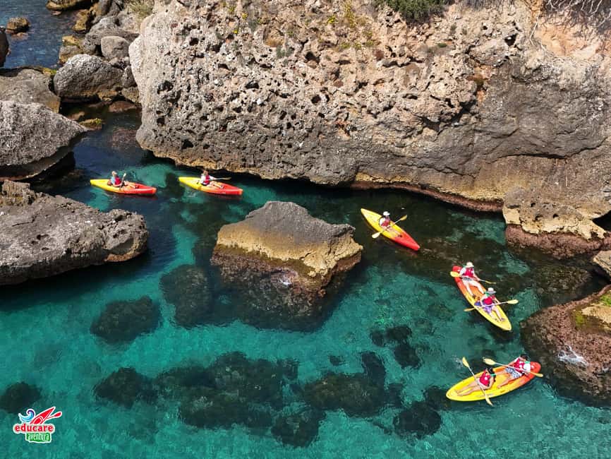 Nerja: Free kayaking route (without a tour guide). 2.5-hour tour. Nerja-Maro Waterfall. - Caleta de Maro and the swimming stops