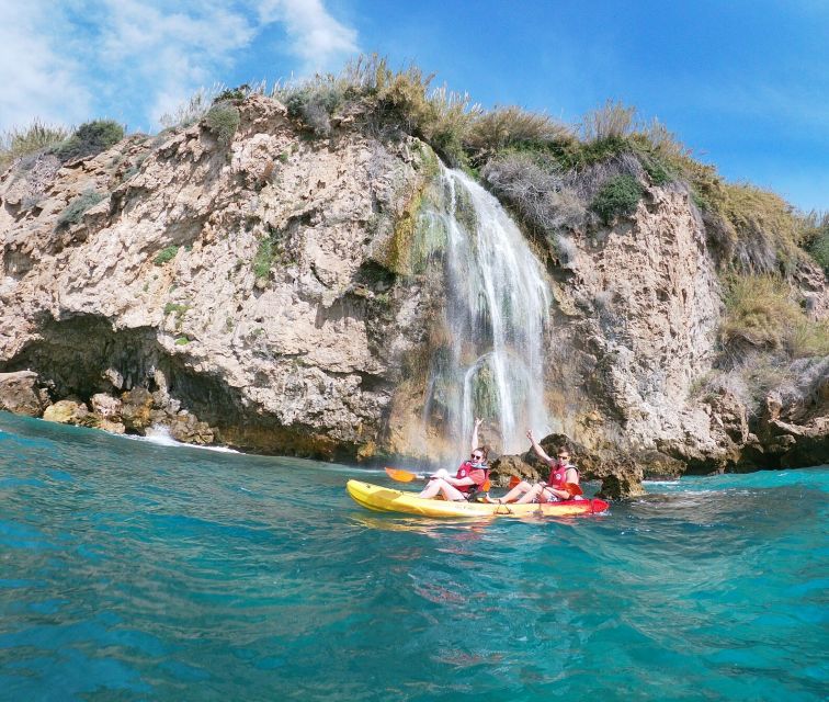 Nerja: Guided Kayak Tour Nerja Cliffs and Maro Waterfall - Why the Nerja cliffs are best seen from a kayak