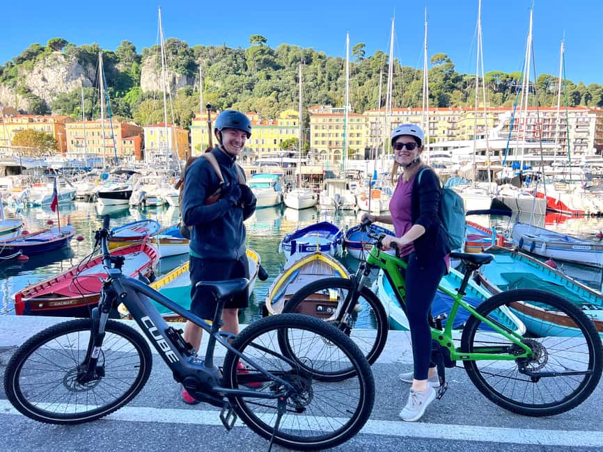 Nice: Villefranche-sur-Mer E-Bike and Paddleboard Tour - Villefranche-sur-Mer and 1.5 hours by the water