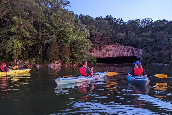 Nickajack Bat Cave Kayak Tour with Chattanooga Guided Adventures - From Macedonia Boat Ramp to Nickajack Cave