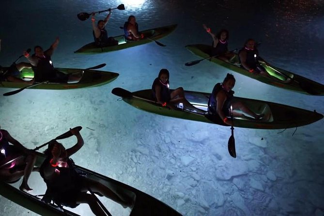 Night Kayak Tour St. John - Westin Resort - Paddling after dark in Chocolate Hole