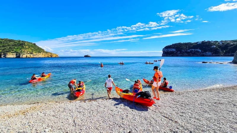 NON-GUIDED KAYAK RENTAL in Jávea/Xabia - Why this stretch of Jávea coast is worth paddling