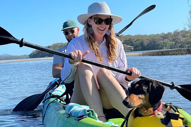 Noosa Everglade Kayak -South/Noosa End - Searching for Stingrays! - Paddling across Lake Weyba