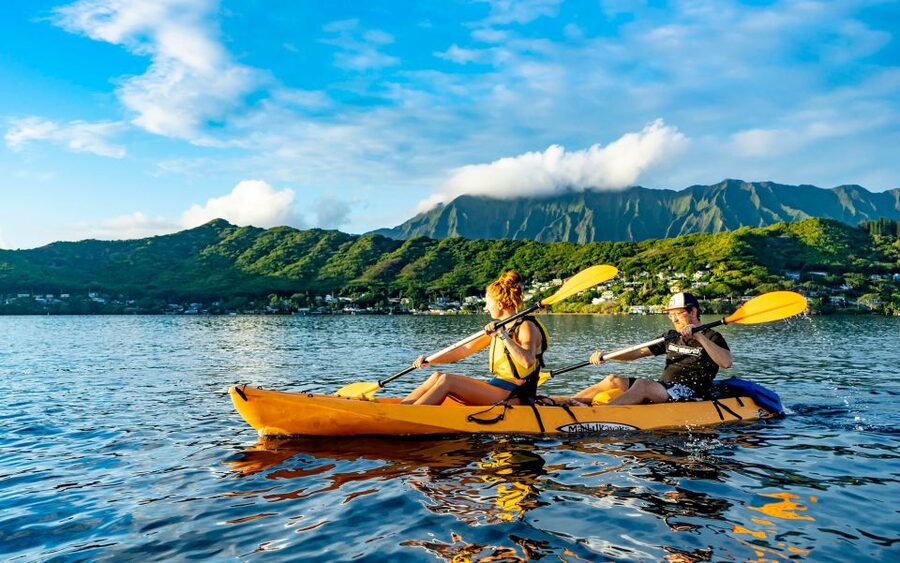 Oahu: Kaneohe Bay Coral Reef Kayaking Rental - Booking, cancellation, and timing