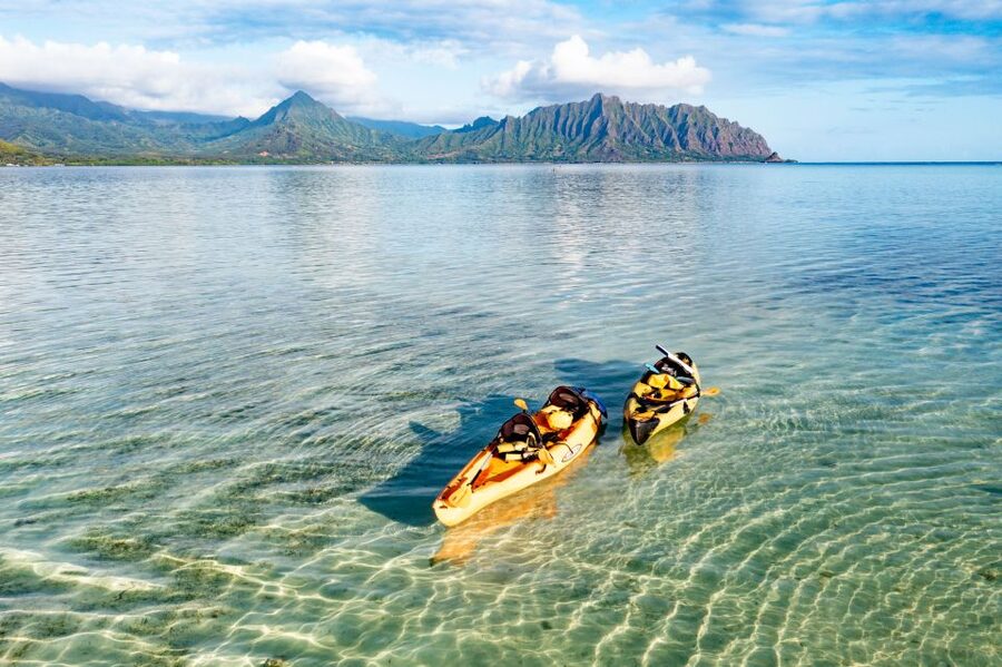 Oahu: Kaneohe Self-Guided Sandbar Kayaking Experience - Two routes, two different days on the water