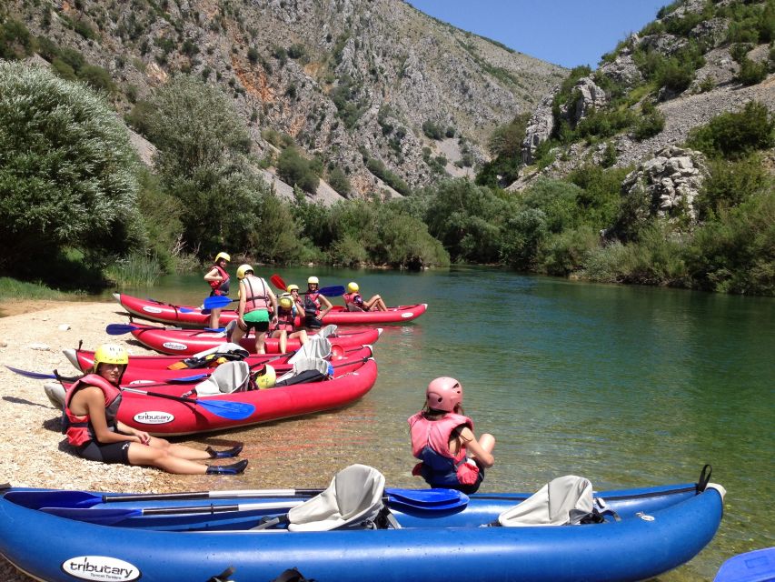 Obrovac: Rafting or Kayaking on the Zrmanja River - What to pack for a wet, active day