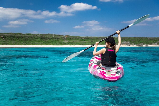 Okinawa Miyako 3set Beach SUP, Snorkeling,Pumpkin Cave,Canoeing - A lunch break before the afternoon cave trip