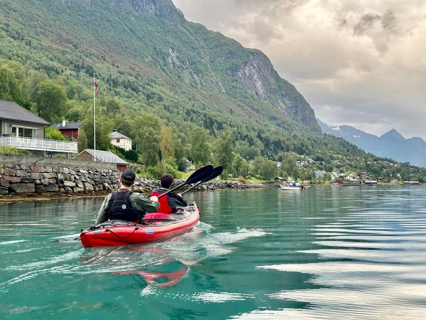 Olden: Experience Beginner-friendly Fjord Kayaking - What the two-hour route feels like