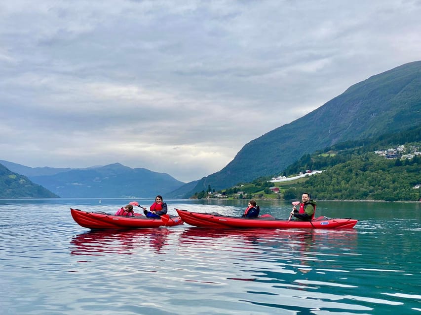 Olden: Experience Beginner-friendly Fjord Kayaking - What $105 per person buys you