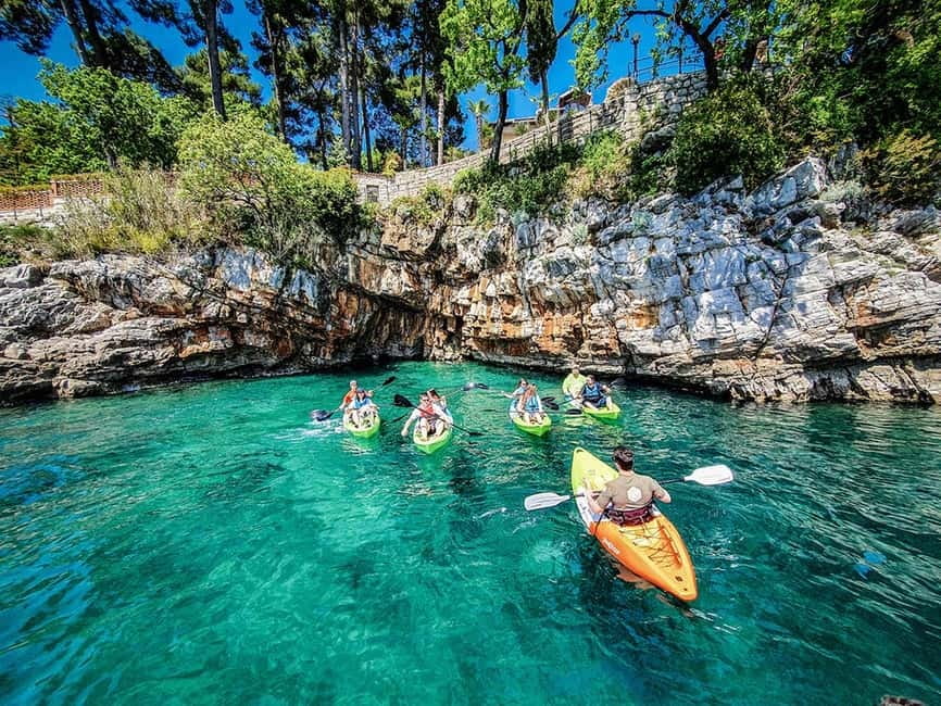 Opatija: Cliffs and caves kayak adventure - Starting at Slatina Beach