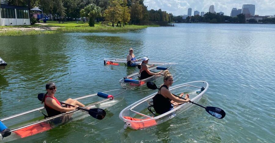 Orlando: Clear Kayak and Paddleboard 2-Hour Rental - Lake Ivanhoe offers an easy start to Orlando paddling