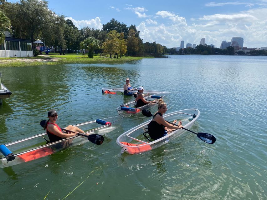 Orlando: Clear Kayak and Paddleboard 2-Hour Rental - Clear kayaks and paddleboards suit different comfort levels