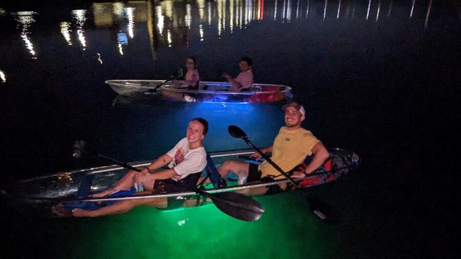 Orlando: LED Night Glow Clear Kayak or Paddleboard Tour - Why Lake Ivanhoe makes a good night paddle