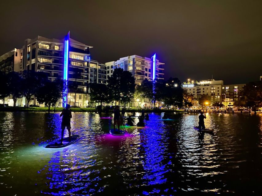 Orlando: LED Night Glow Clear Kayak or Paddleboard Tour - What beginners should expect on the water