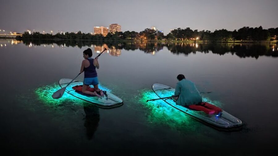 Orlando: LED Night Glow Clear Kayak or Paddleboard Tour - Clothing, water, and useful things to pack