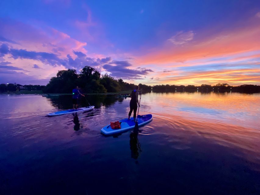 Orlando: Sunset Clear Kayak or Paddleboard in Paradise Tour - Why Lake Ivanhoe works so well at sunset