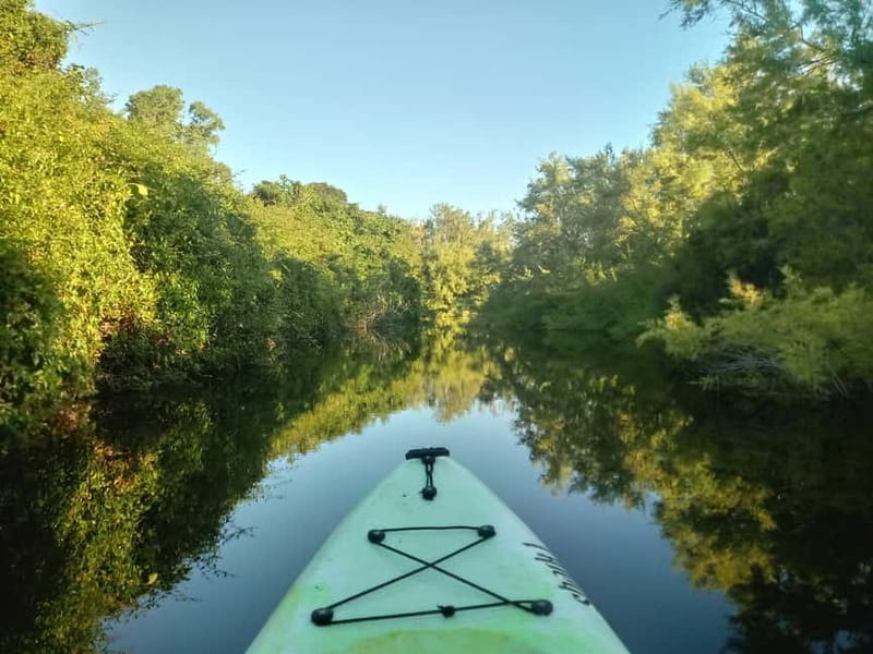 Orosei: Guided Kayak Tour of the Biderosa Oasis at Sunset - Lake Sa Curcurica at sunset
