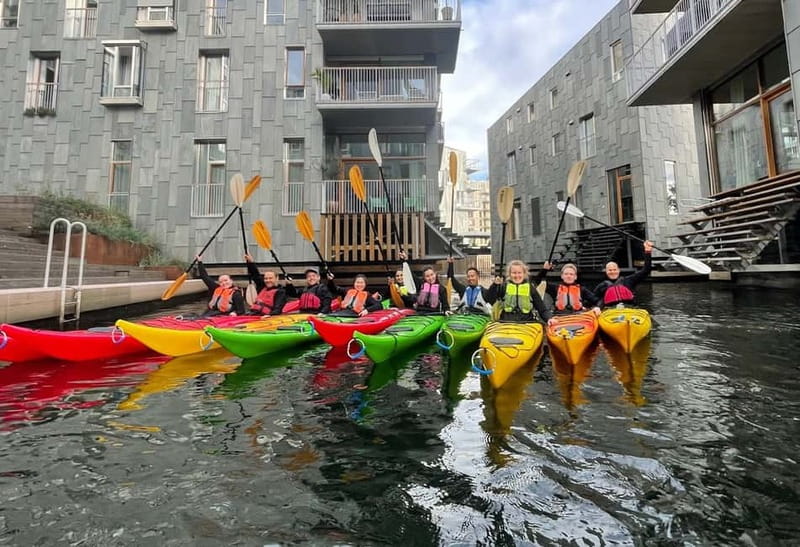 Oslo Sea Kayak Tour “Fjord City” - Paddling toward Akershus Fortress