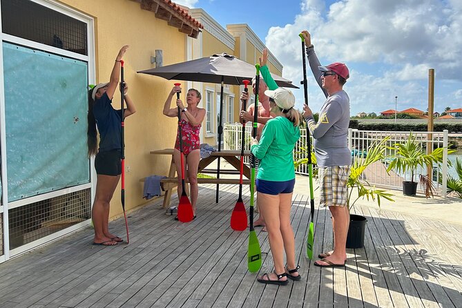 Paddle Boarding Lesson in Bonaire (SUP) - Learning to paddle in Bonaire’s quiet canals