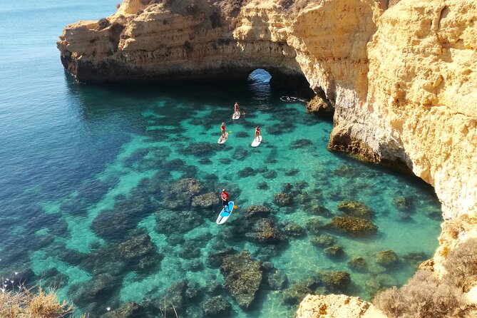 Paddle & Explore: Albufeira SUP Tour - Praia da Galé and the changing shoreline