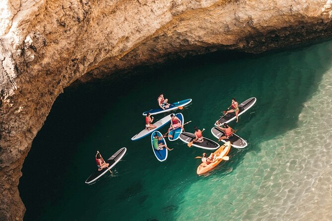 Paddle & Explore: Albufeira SUP Tour - The quiet-beach break and swimming time