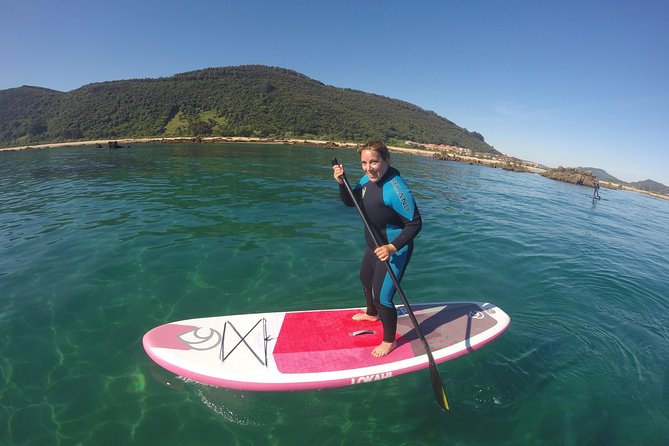 Paddle Surf in Cantabria - The first lesson: board, paddle, and balance