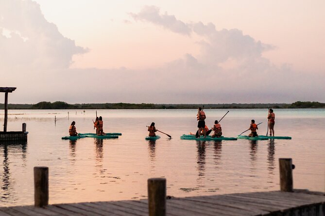 Paddleboarding and/or kayaking tour at sunrise in the lagoon of Bacalar - Choosing a paddleboard or kayak
