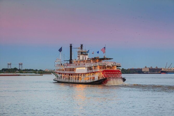 Paddlewheeler Creole Queen Jazz Dinner Cruise in New Orleans - Key points to know before booking