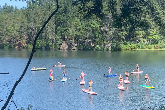 Paddling Thetis Lake - Reaching Upper Thetis Lake