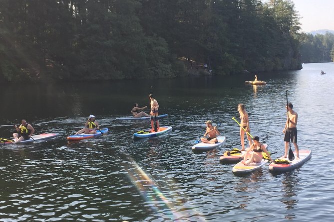 Paddling Thetis Lake - What the $60.05 price covers