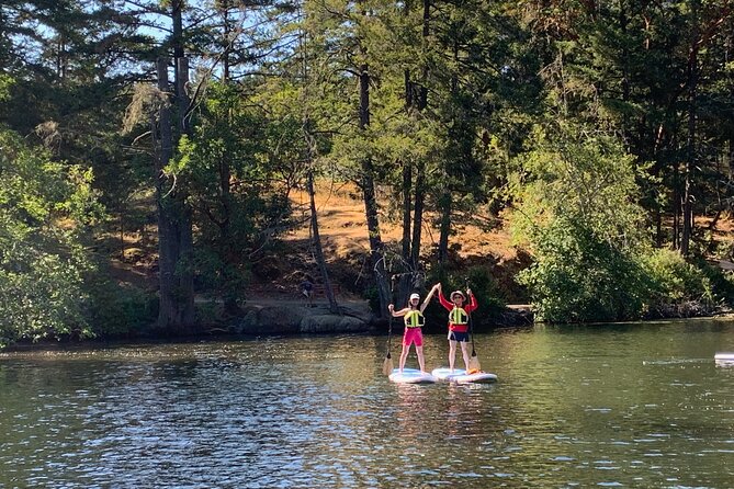 Paddling Thetis Lake - Who will enjoy this paddle most