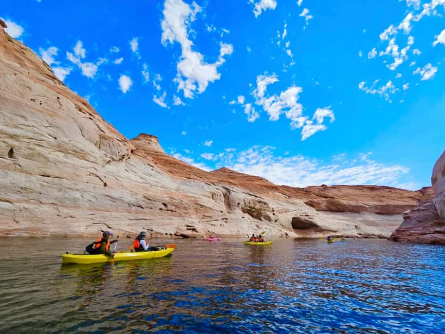 Page/Lake Powell: Guided Kayak & Water Antelope Canyon Tour - Practical packing advice for four hours