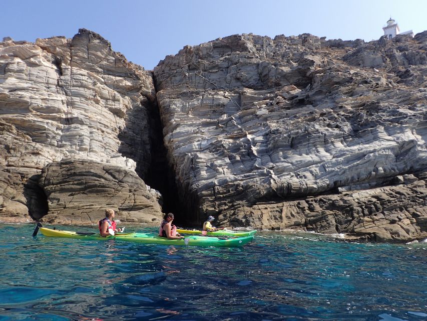 Paros: Sea Kayak Trip with Snorkeling and Snack or Picnic - Why sea kayaking shows Paros at its best