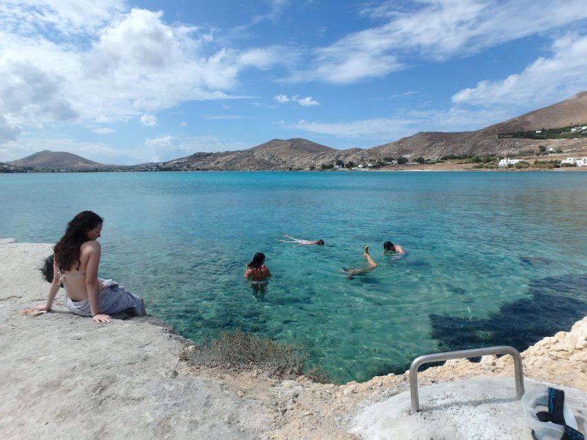 Paros: Sea Kayak Trip with Snorkeling and Snack or Picnic - The first paddle along Paros’s rocky coast