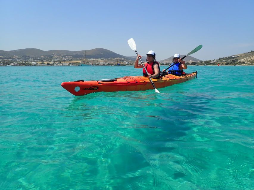 Paros: Sea Kayak Trip with Snorkeling and Snack or Picnic - Meeting Alex, Sofia, or Sophia on the beach