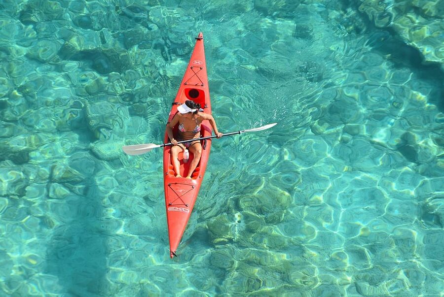 Perissa: Santorini Jet Skiing, Tubing, and Kayaking Package - What the beach base adds to the price